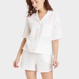 100% cotton pajama set from target